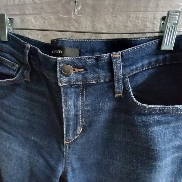 Joes Dark Wash Denim Skinny Low Rise Jeans 32" Waist (T-350) - Picture 4 of 8